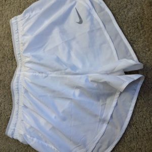 White Nike Shorts